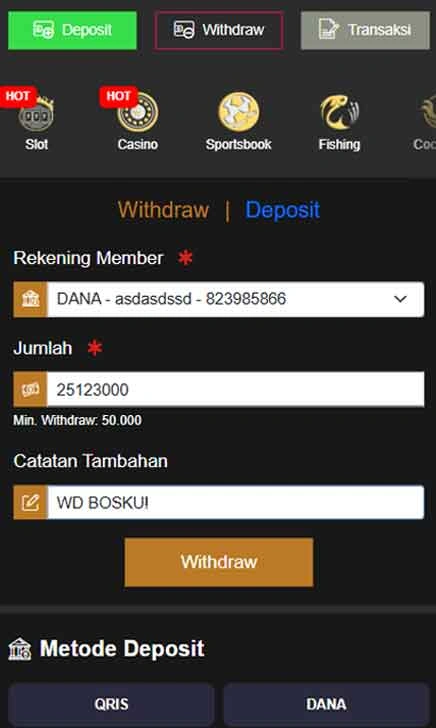 cara wd 8svip Slot Fitur Fix